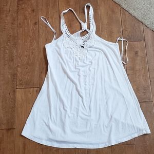 Raviya White Lace Detail Dress